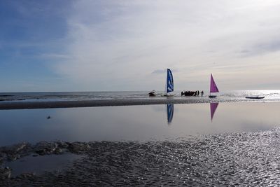 Low tide Bexhill on Sea
