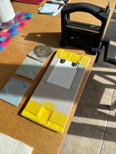 The press and the plates