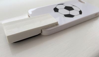 Shame about the football on the back of the case
