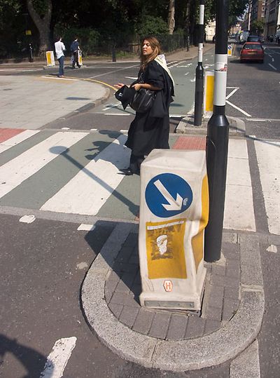Crunched Bollard