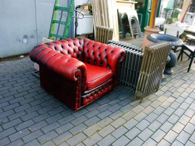 Fat Red Armchair