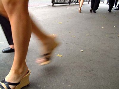 Feet blurred 1