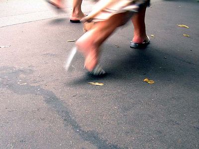 Feet blurred 4