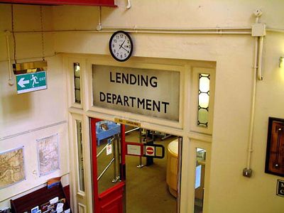 Leaving. The Lending Department