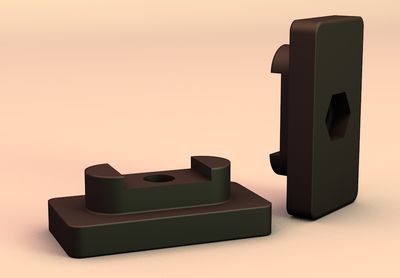 press mount blocks